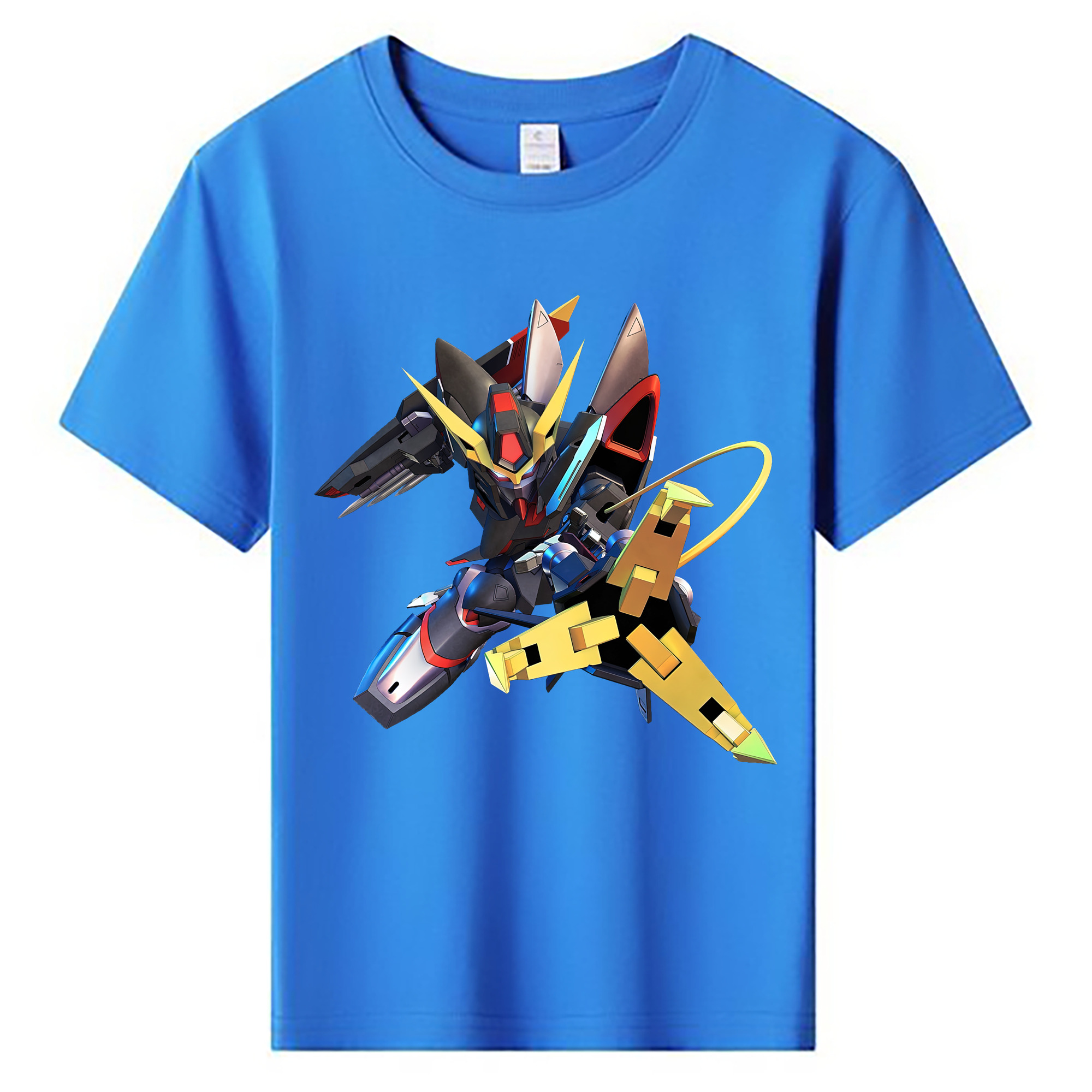 （画像用） 機動戦士ガンダム Mobile Suit Gundam 綿100％キッズTシャツ（フロントプリント）